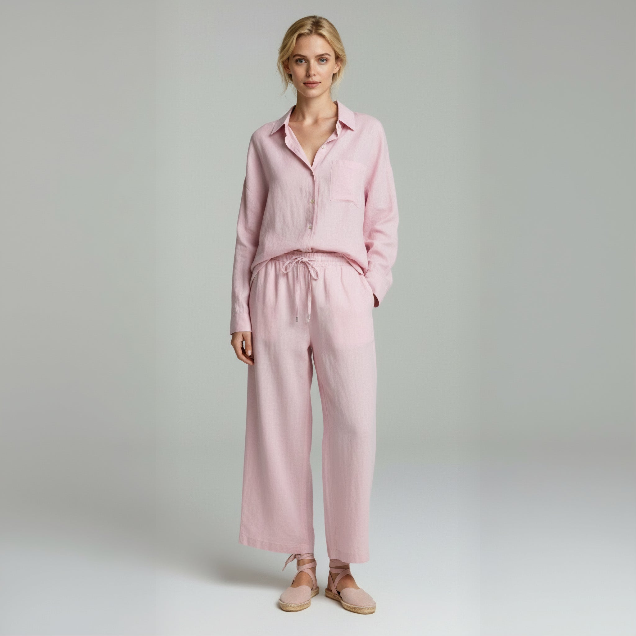 Dream™ | Cotton-Linen Ensemble Elegance Comfort