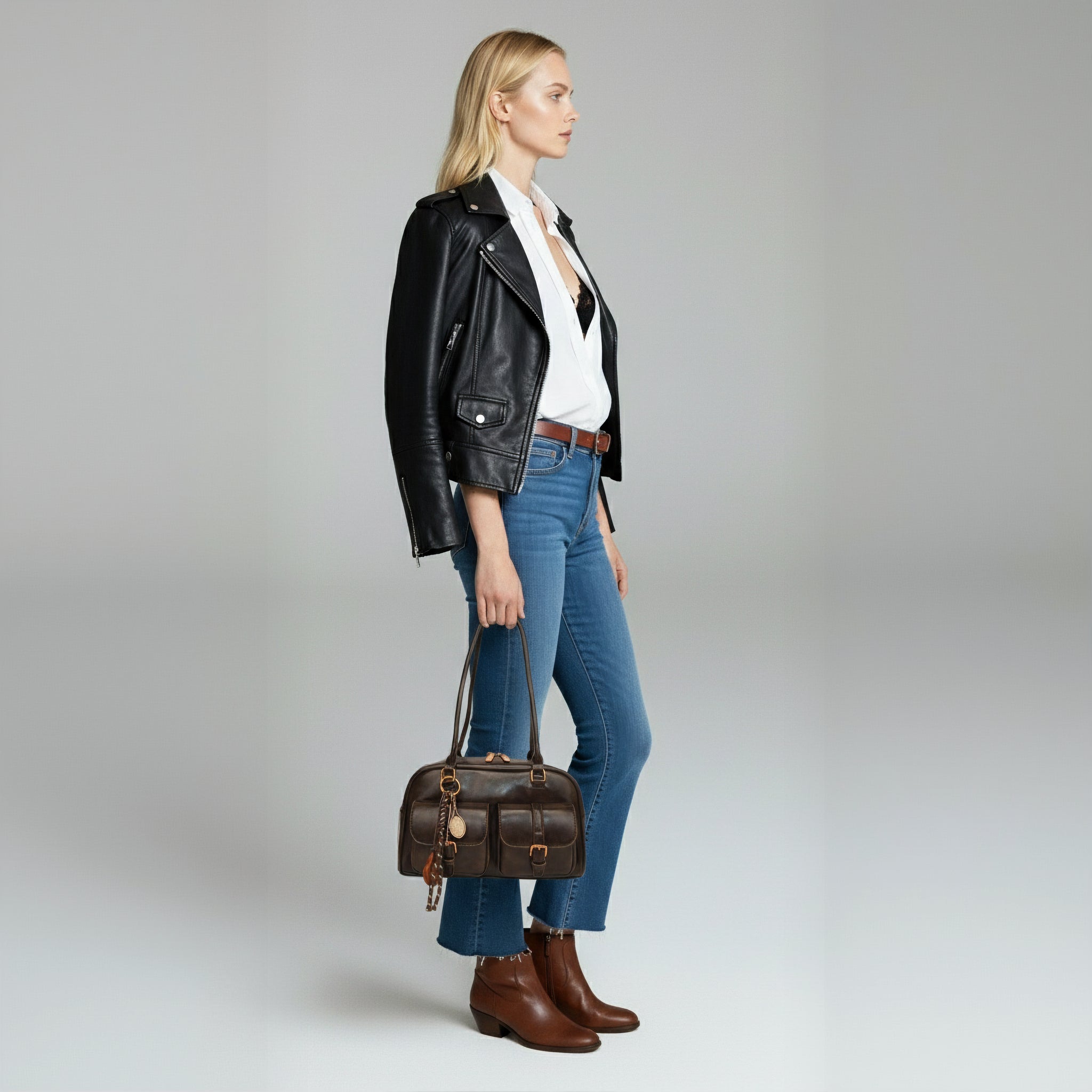 Jessa Multi-Pocket Handbag