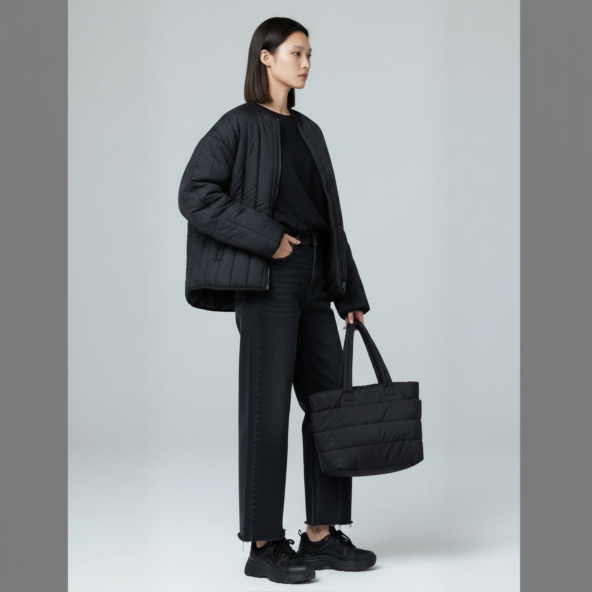 Alex Puffer Tote Bag