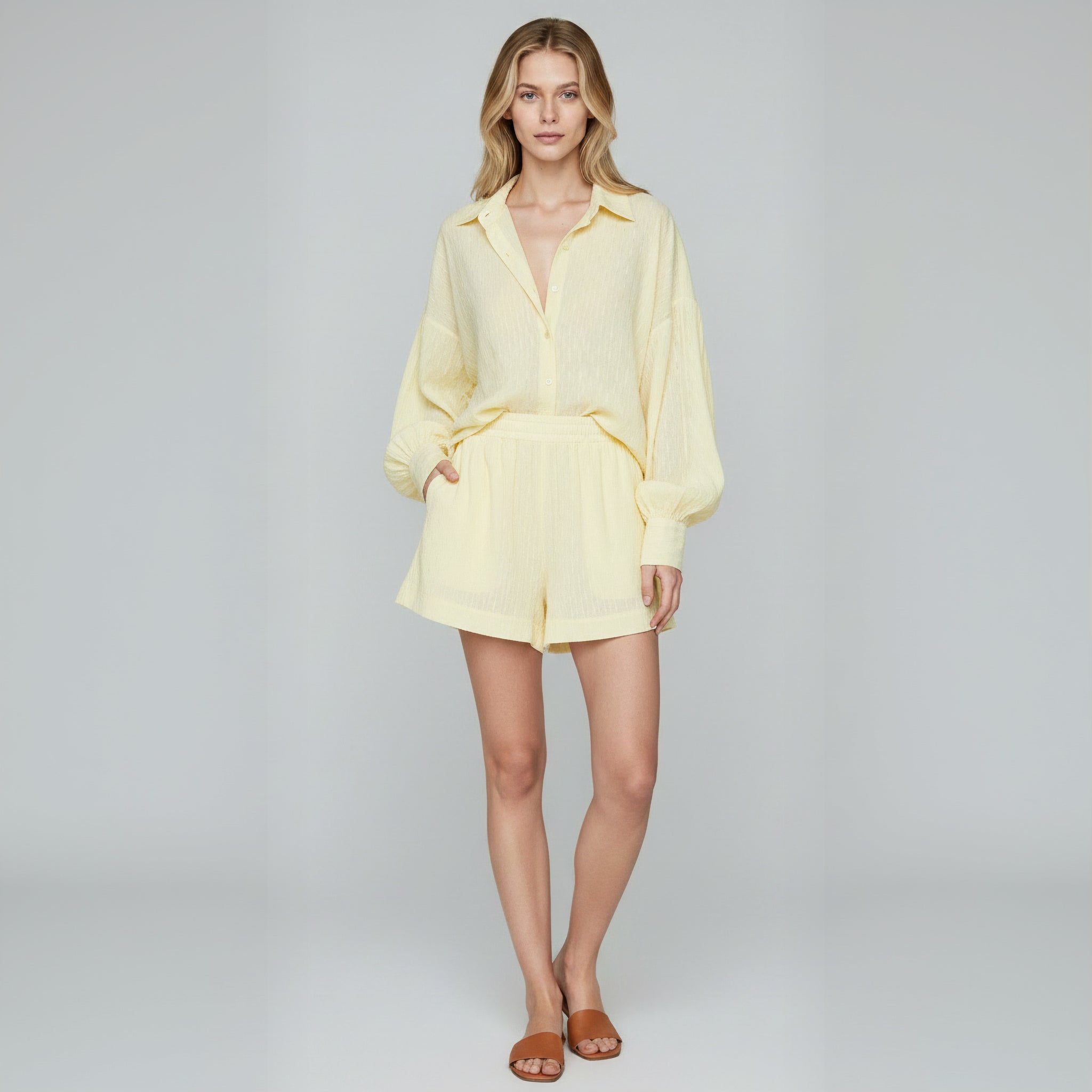 Marthe™ | Elegant Summer Linen Set