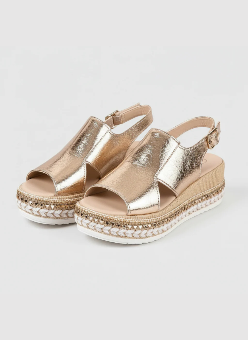 Veronica | Orthopedic Sandals (Gold)