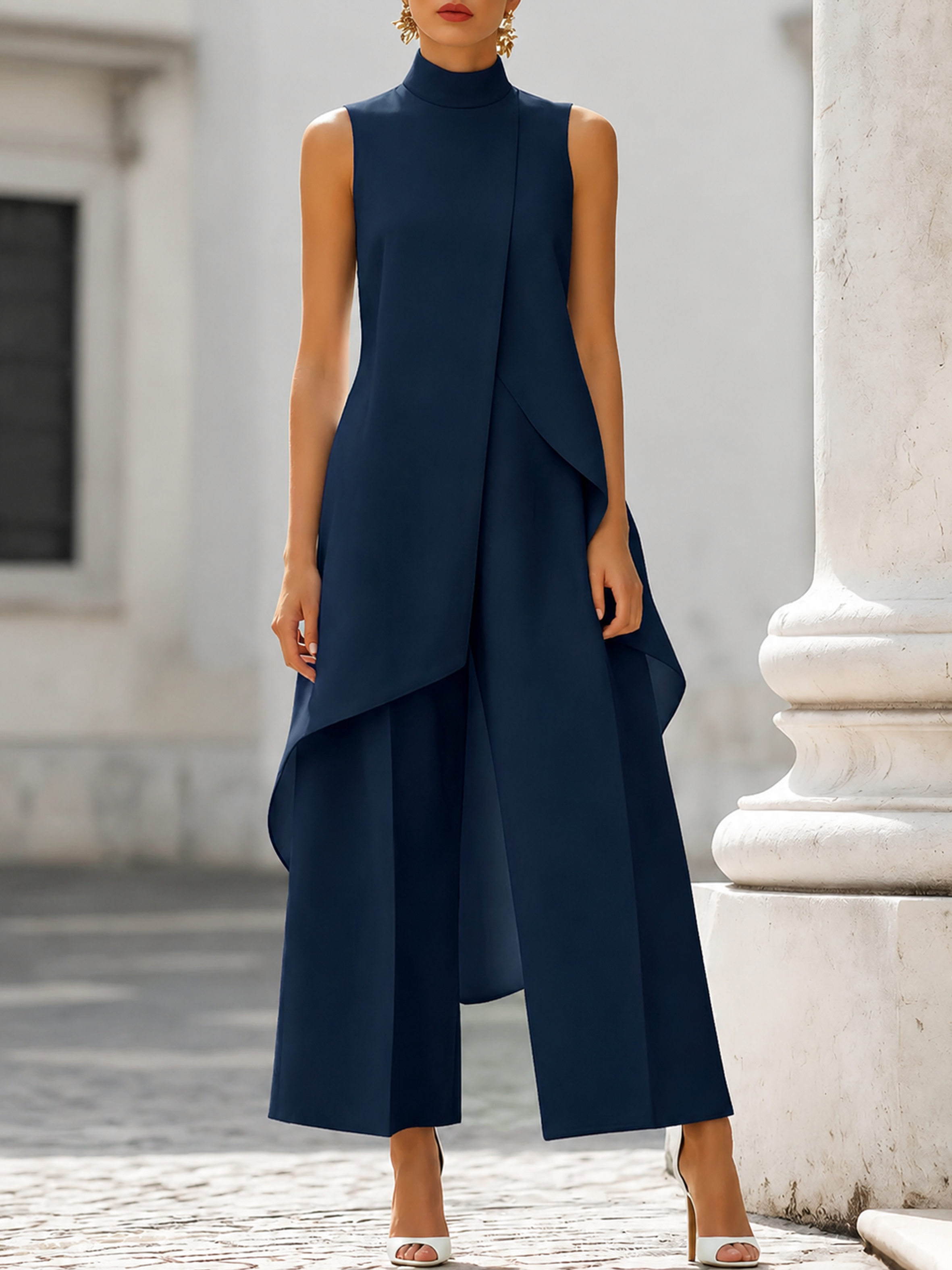 Martina | Tuta lunga dalla linea elegante